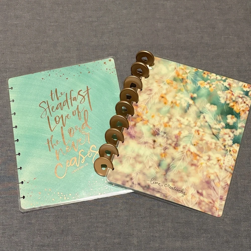 Happy Planner Cover and Rings - Picture 1 of 3